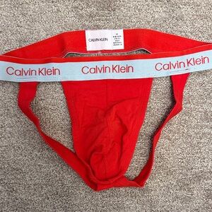 Calvin Klein Vibrant Red Jockstrap